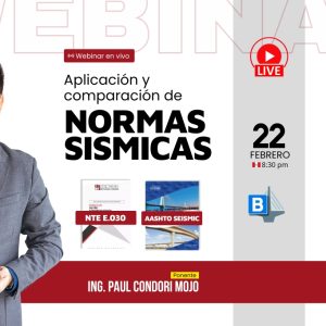 [Webinar] Aplicación y comparación de NORMAS SÍSMICAS NTE E.030 / AASHTO LRFD Bridge