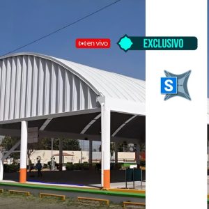 Diseño de coberturas con arcotecho